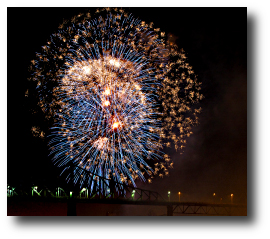 Fireworks photograph