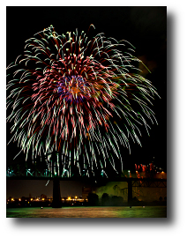 Fireworks photograph