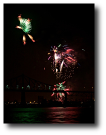 Fireworks photograph