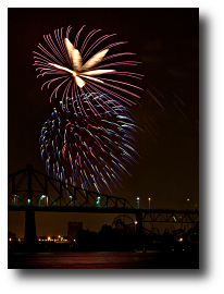 Fireworks photograph