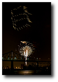 Fireworks photograph