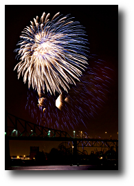 Fireworks photograph