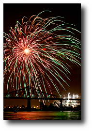 Fireworks photograph