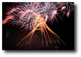 Fireworks photograph