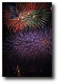 Fireworks photograph