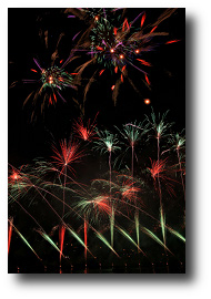 Fireworks photograph