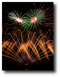 Fireworks photograph