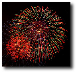 Fireworks photograph