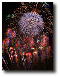 Fireworks photograph