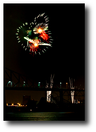 Fireworks photograph