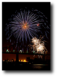 Fireworks photograph