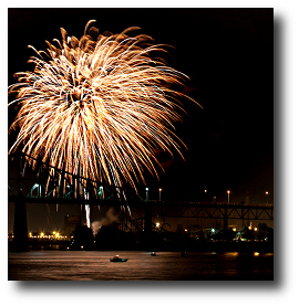 Fireworks photograph