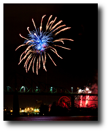 Fireworks photograph