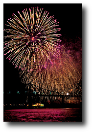 Fireworks photograph