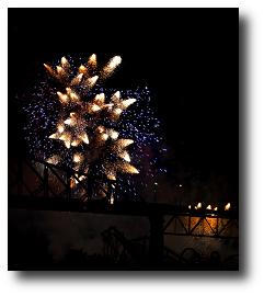 Fireworks photograph