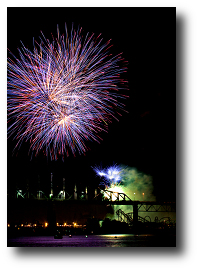 Fireworks photograph