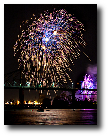 Fireworks photograph