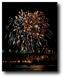 Fireworks photograph