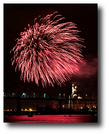 Fireworks photograph