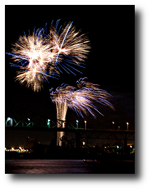 Fireworks photograph