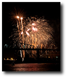 Fireworks photograph