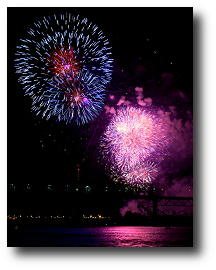 Fireworks photograph