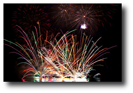 Fireworks photograph