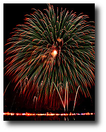 Fireworks photograph