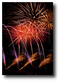 Fireworks photograph