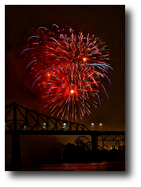 Fireworks photograph