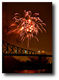 Fireworks photograph