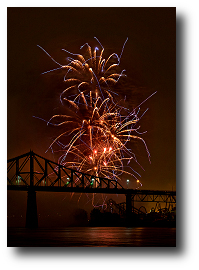 Fireworks photograph