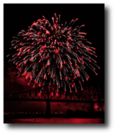 Fireworks photograph