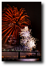 Fireworks photograph