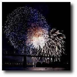 Fireworks photograph