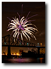 Fireworks photograph