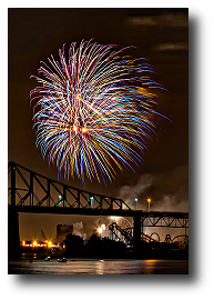 Fireworks photograph