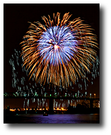 Fireworks photograph