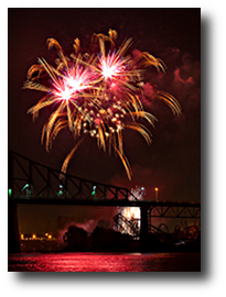 Fireworks photograph