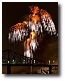 Fireworks photograph