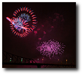 Fireworks photograph