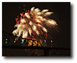 Fireworks photograph