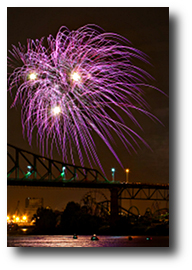 Fireworks photograph