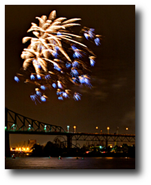 Fireworks photograph