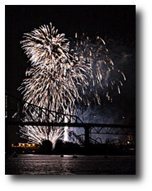 Fireworks photograph