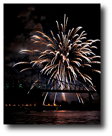 Fireworks photograph