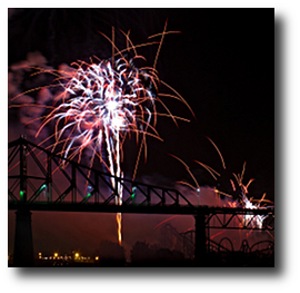 Fireworks photograph