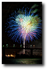 Fireworks photograph