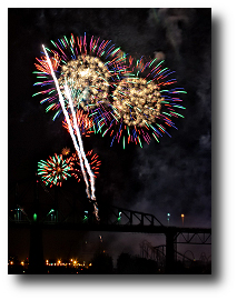 Fireworks photograph