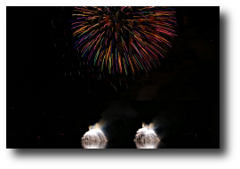 Fireworks photograph